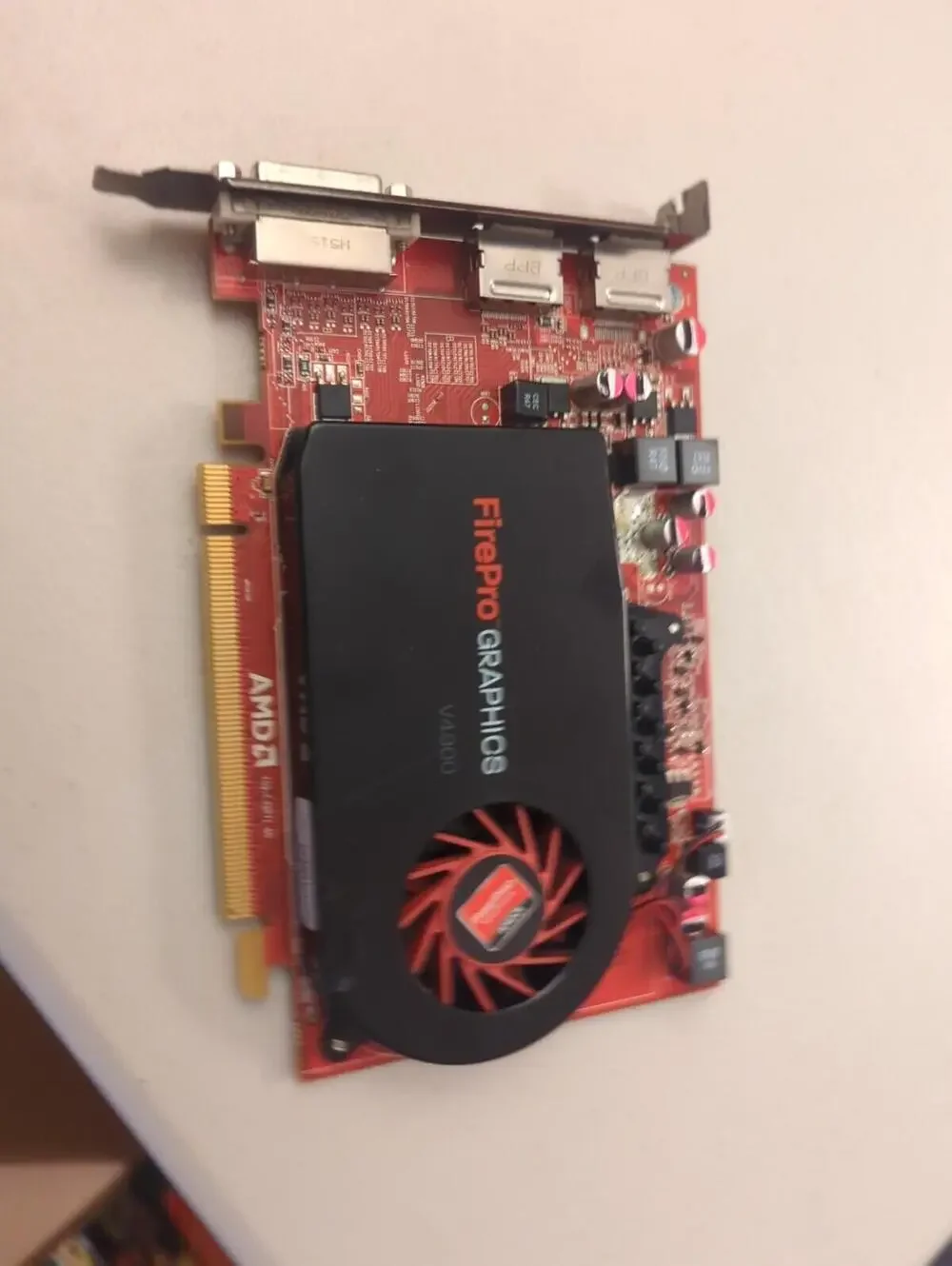DELL AMD FirePro V4900 1 GB GDDR5 DVI Display Port Graphics Card 0C8MR2 C8MR2